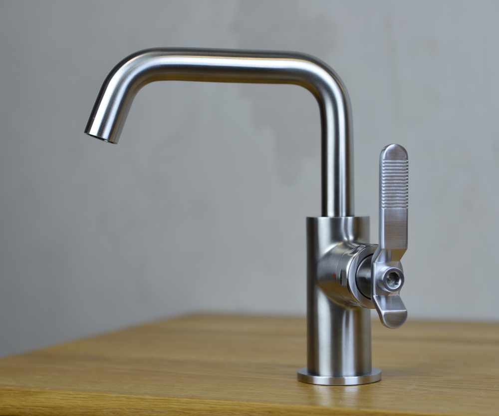 Смеситель на раковину  Bronze de luxe 1760'S LOFT матовый хром