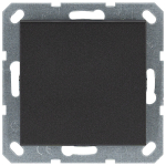 Звонковый механизм 10A 250V~ с накладкой, цвет Антрацит