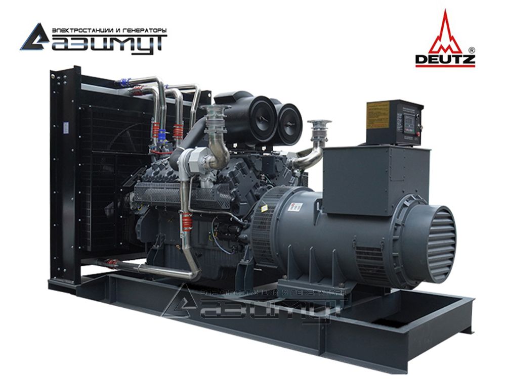 Дизельный генератор Азимут АД-500С-Т400-2РМ6C Deutz с автозапуском
