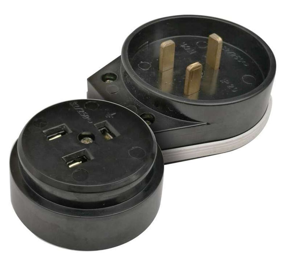 Разъем РШ-ВШ 32А 250В карболитовый ОП черн. 9114 IN HOME 4690612010199 Разъем РШ-ВШ 32А 250В карболитовый ОП черн. 9114 IN HOME 4690612010199