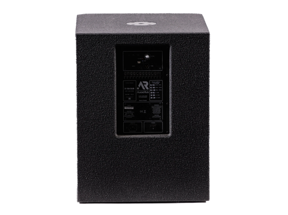 Audiorus X 15A sub - активный сабвуфер фазоинверторного типа; 15" НЧ Custom динамик