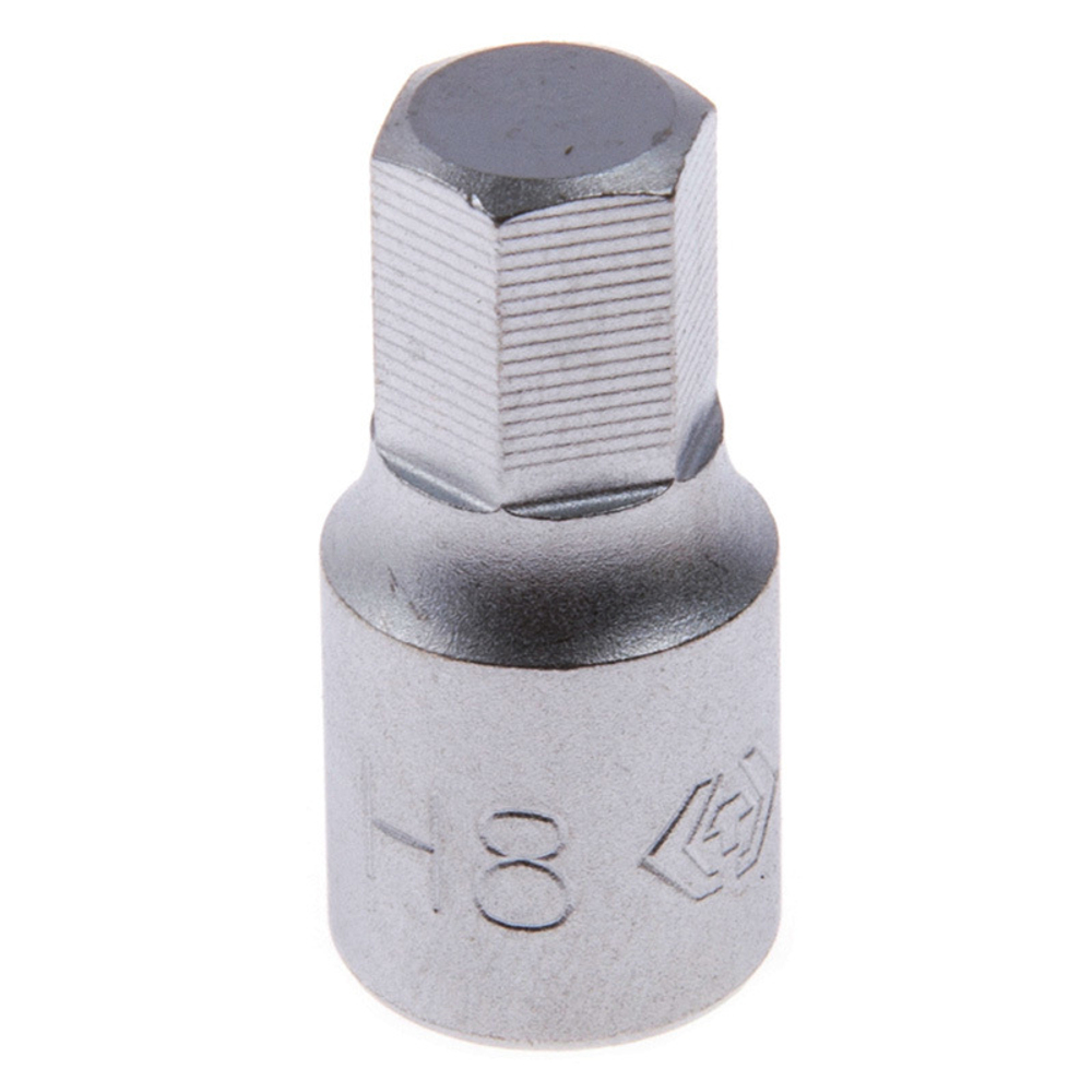 KING TONY (201508MX) Насадка (бита) торцевая 1/4", L = 25 мм, HEX, 8 мм