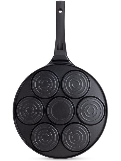 Сковорода для оладий 26 см. Kamille КМ 4212 смайлики