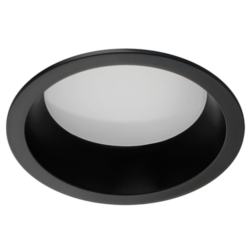 012907 Рамка (светильник) PVC д/LED-модулей 941хх и LED-ламп D50мм PIANO ROUND ЧЕРНЫЙ IP65