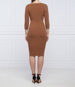 платье Elisabetta Franchi - коричневый(AM22S22E2)