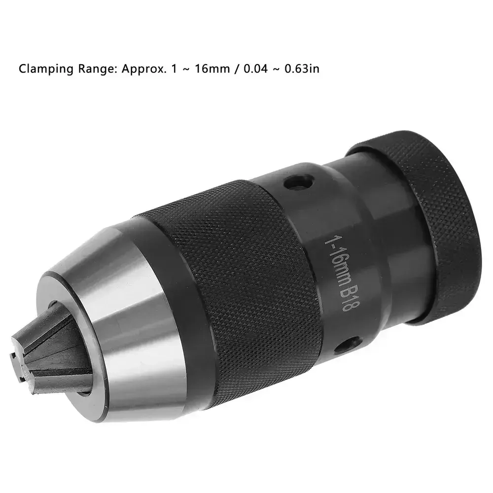 Патрон сверлильный В18 самозажимной, 1-16 мм