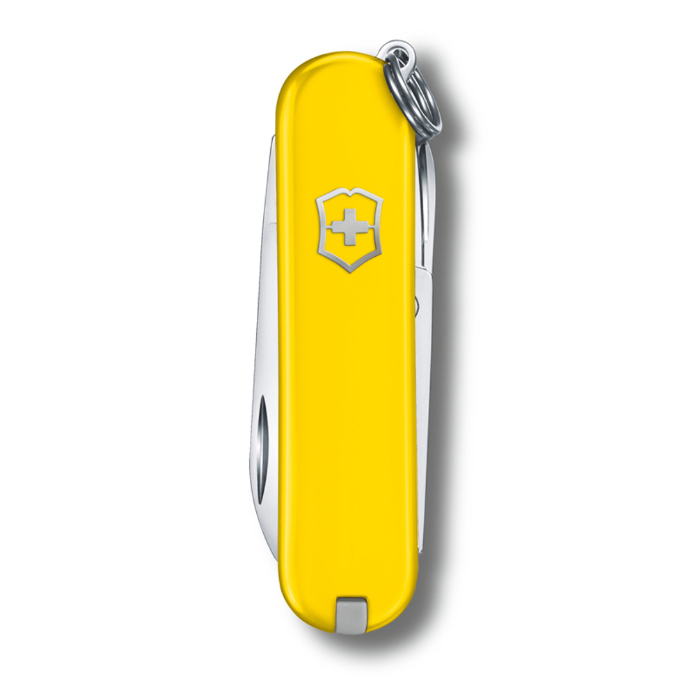 Нож-брелок Victorinox Classic SD Colors, 58 мм, 7 функций, "Sunny Side"