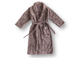 Халат махровый Leitner Mariage сиреневый