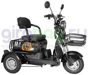 Электроскутер LS-CO KTX 1000W (60V/20Ah) - Черный фото №11