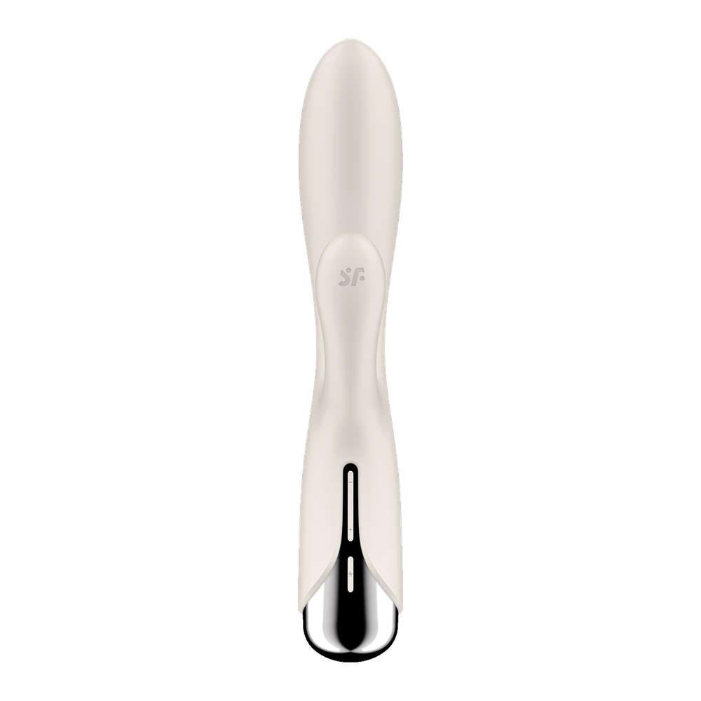 Вибратор кролик Satisfyer Spinning Rabbit 1, бежевый