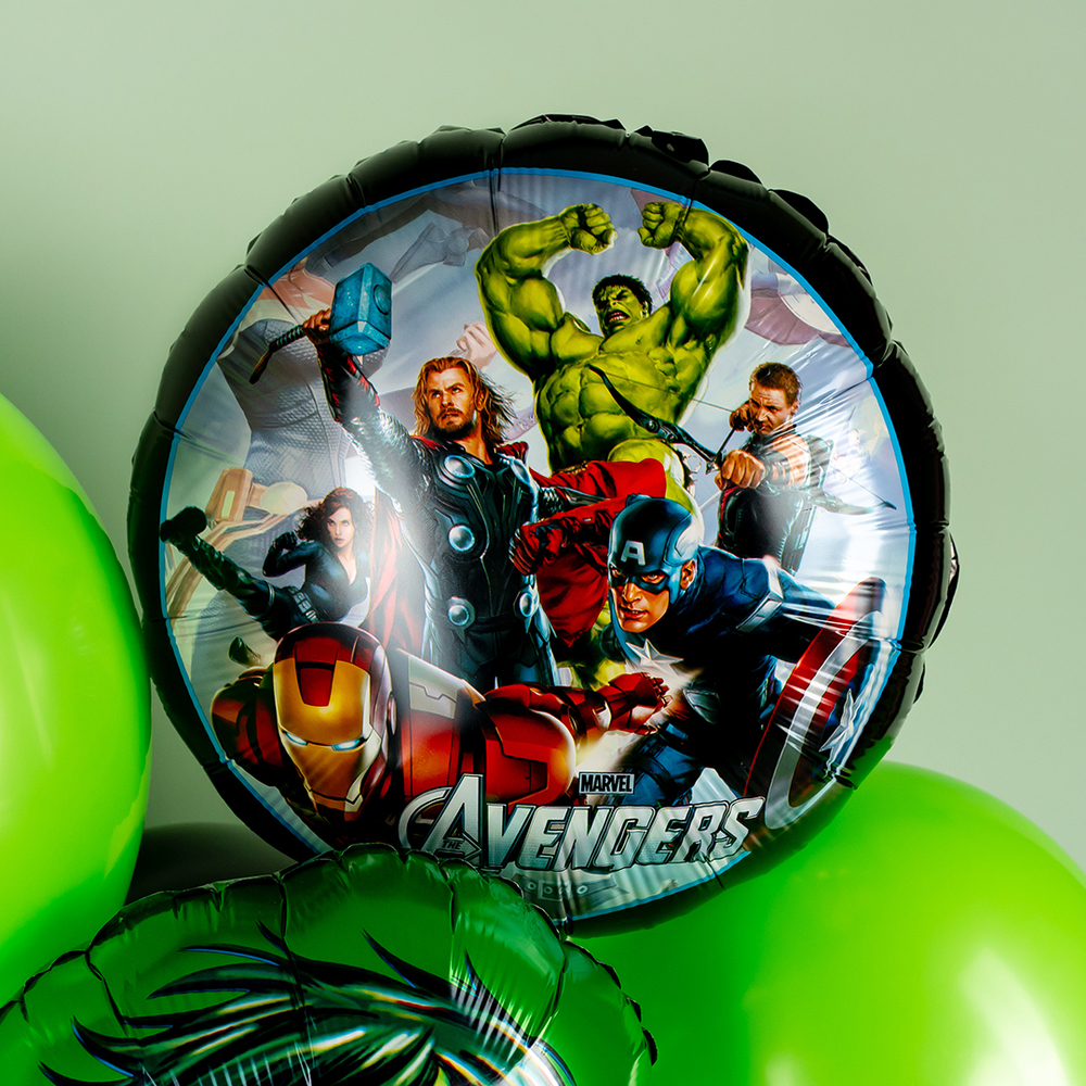 Фольгированный шар «Герои Мстителей», 46 см