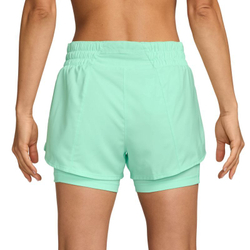 Женские Шорты теннисные Nike Dri-Fit One 2-in-1 - mint foam/reflective silver