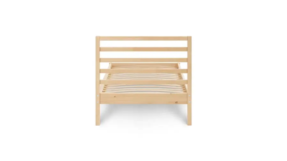 Кровать - аналог IKEA IDANAS/IDANÄS/ТИРАНА/ИКЕА 90х200 см, под беленый дуб