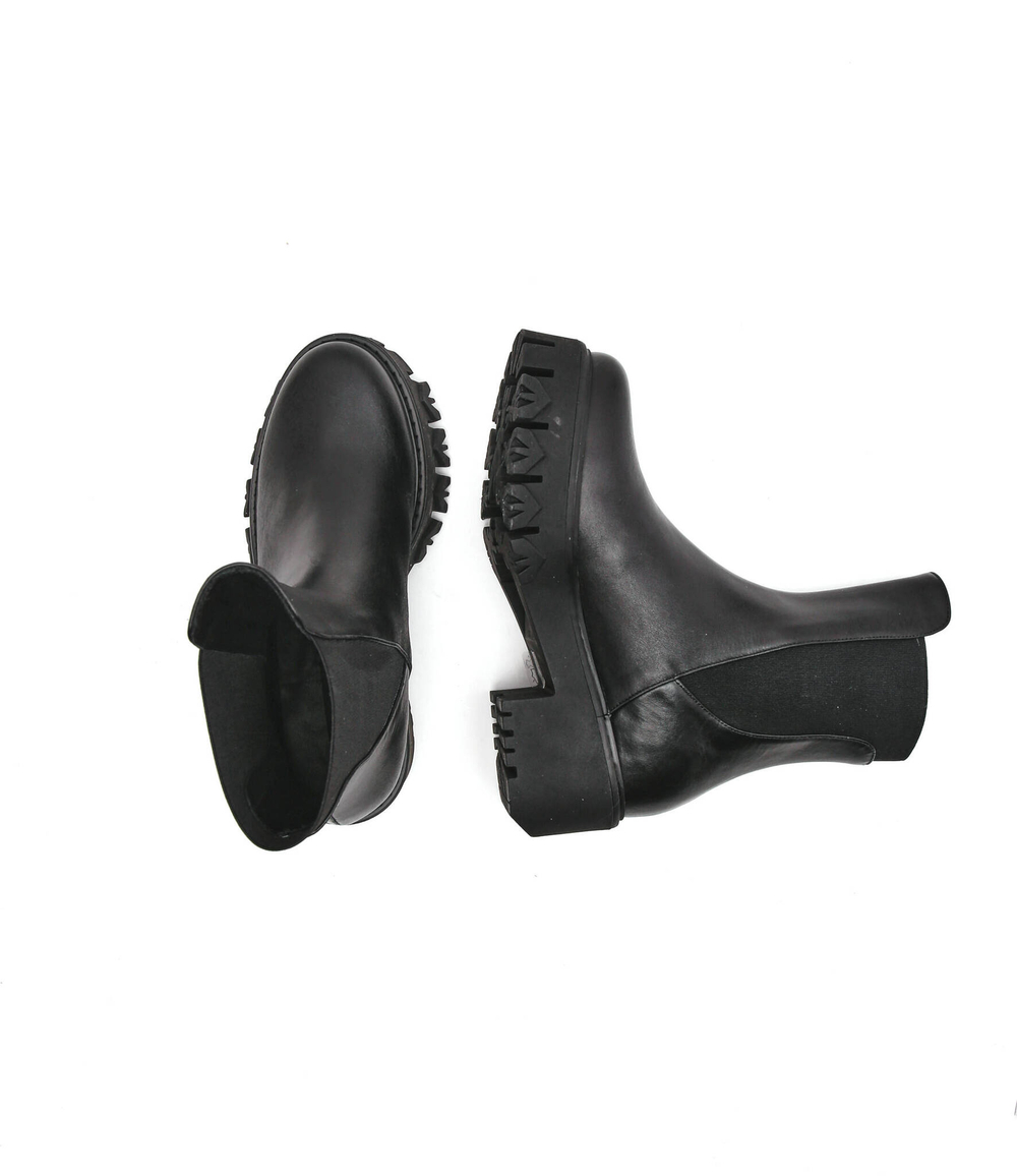 Кожаные ботильоны Patrizia Pepe - черный(CY9814 L011)