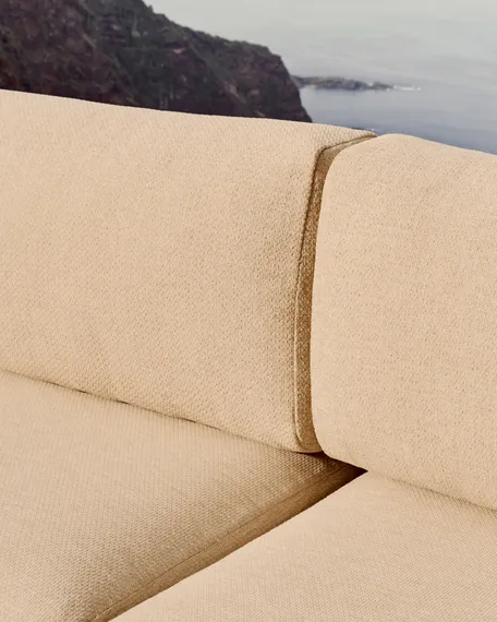 Трехместный уличный диван Turqueta из массива тика, 230 см