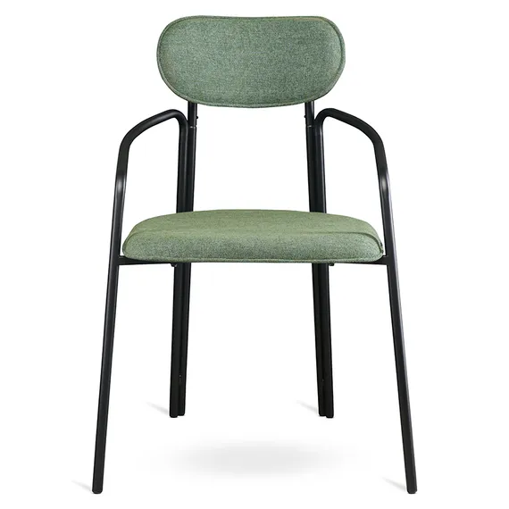 Стул Ror, Round, зеленая рогожка