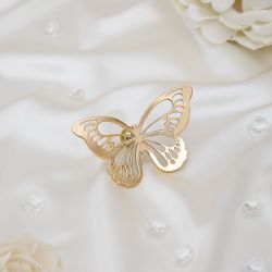 Ручка мебельная Бабочки 90 Айвори