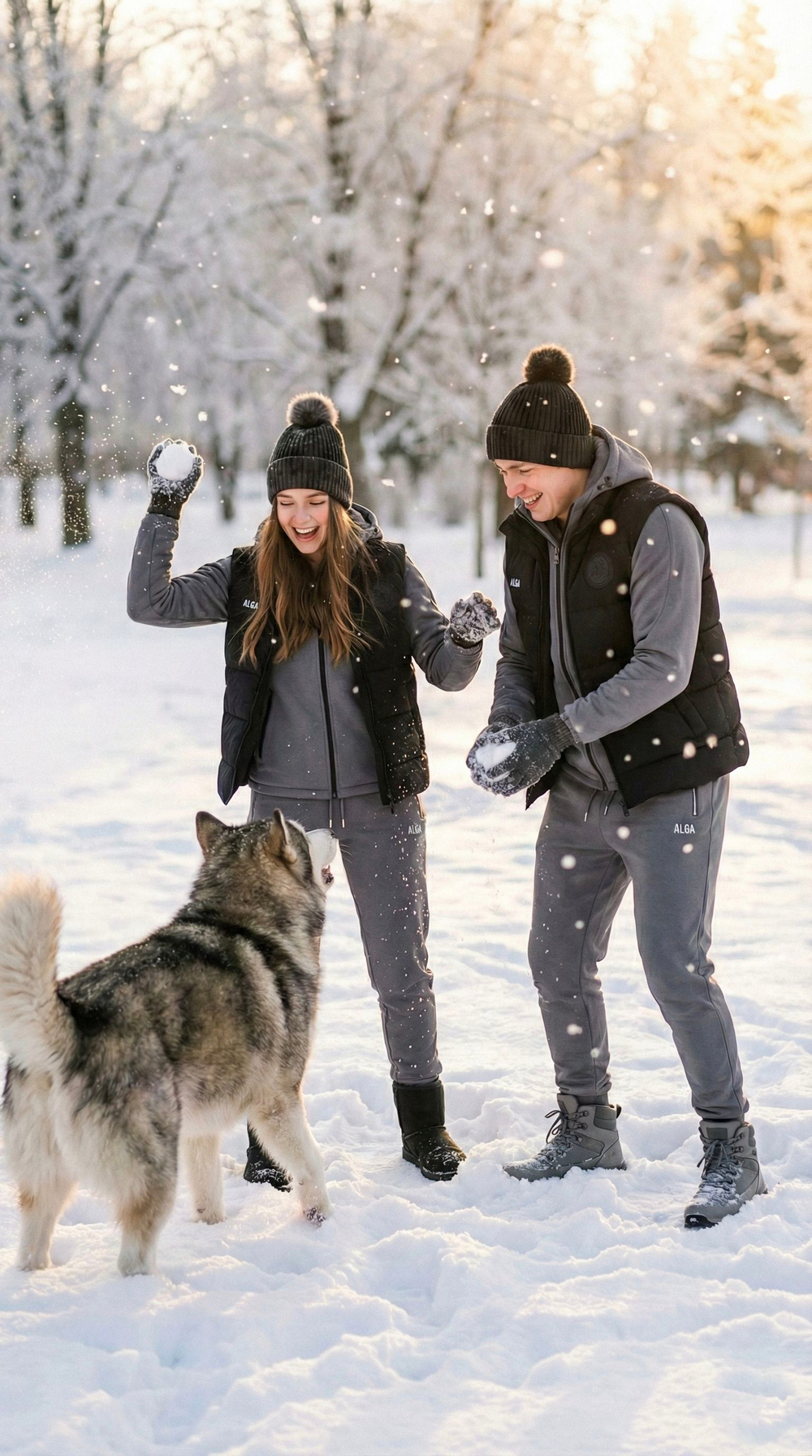 ALGA Детский хлопковый костюм