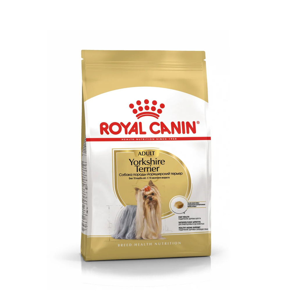 Royal Canin Yorkshire Terrier Adult Йоркширский Терьер Эдалт Корм сухой для взрослых собак породы Йоркширский терьер от 10 месяцев 3кг