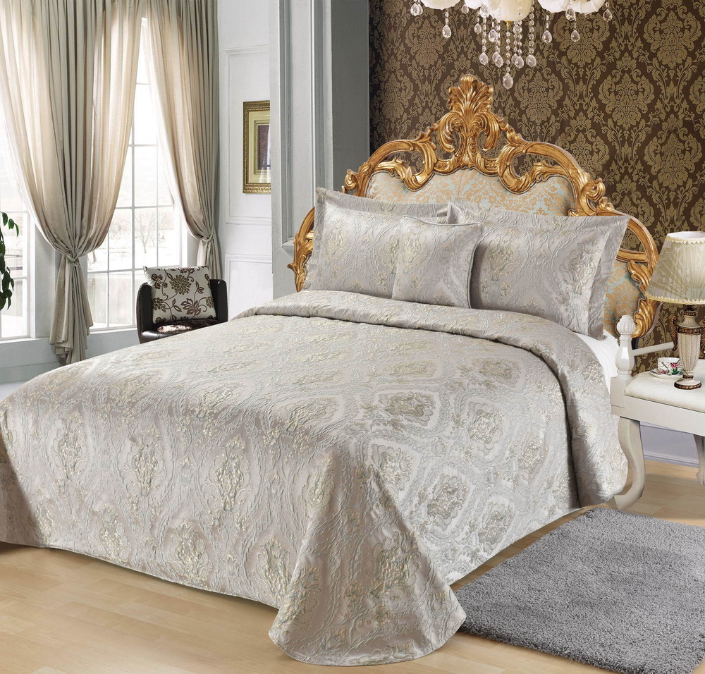 Покрывало 240х260 Sofi De MarkO Фелиция пепел