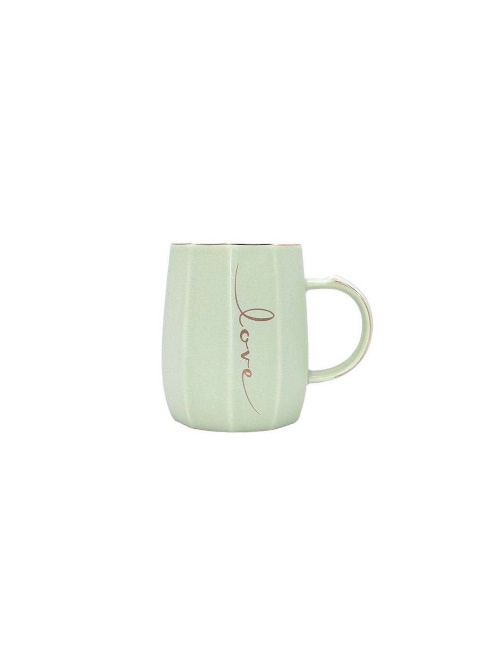 Кружка керамическая зеленая 400 мл. (201525565-1)