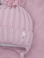 Шапка для девочек и снуд осенняя