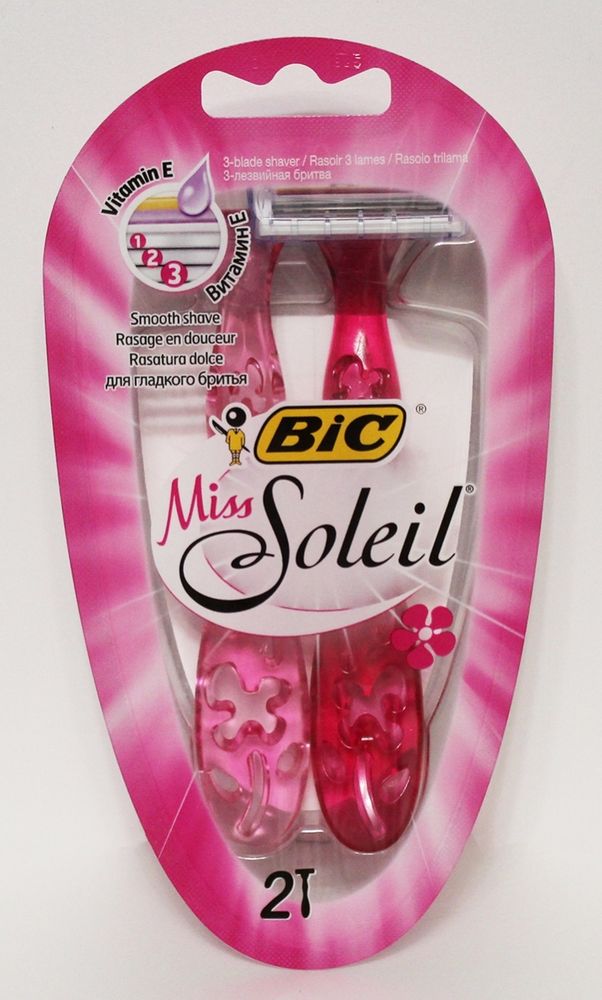 Bic одноразовые станки Bic Soleil Miss 2 шт