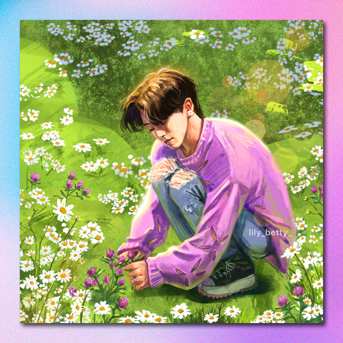 Арт принт / lily_betty_ / STRAY KIDS / Джисон #1