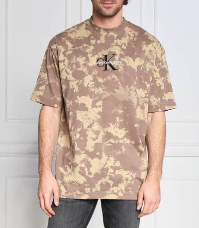 футболка CALVIN KLEIN JEANS - коричневый(J30J322707)