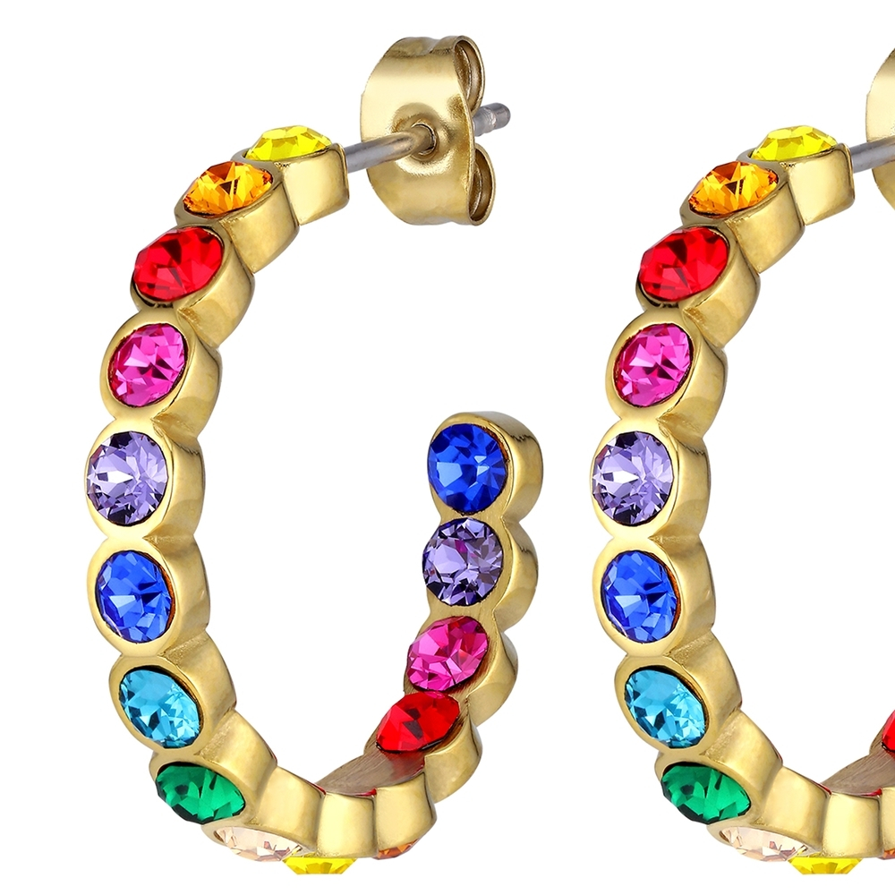 Серьги Dyrberg Kern HOLLY SG RAINBOW 390110