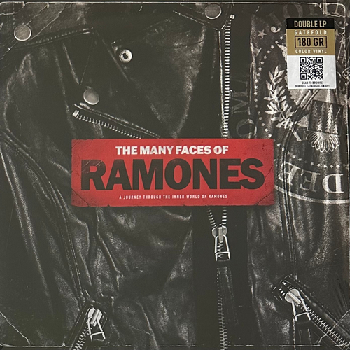 Сборник The Many Faces Of Ramones - A Journey Through The Inner World Of Ramones 2LP (Франция 2023г.) Color