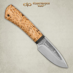 Нож АиР Добрый (карельская береза, 95х18)