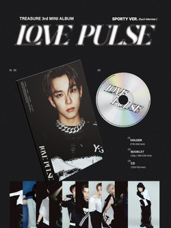 Альбом TREASURE - LOVE PULSE 3rd Mini Album SPORTY RANDOM Version
