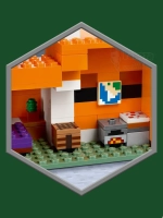 Лего Майнкрафт Лисья хижина 21178