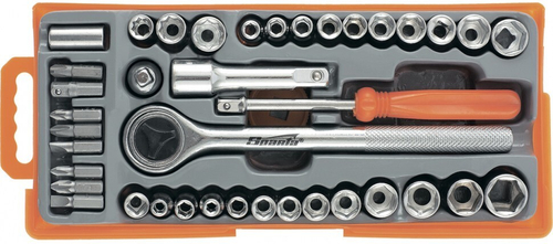 13541 Набор слесарно-монтажный, 37 предметов Sparta