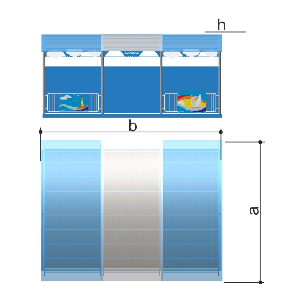 Детская веранда Romana 301.41.00-03