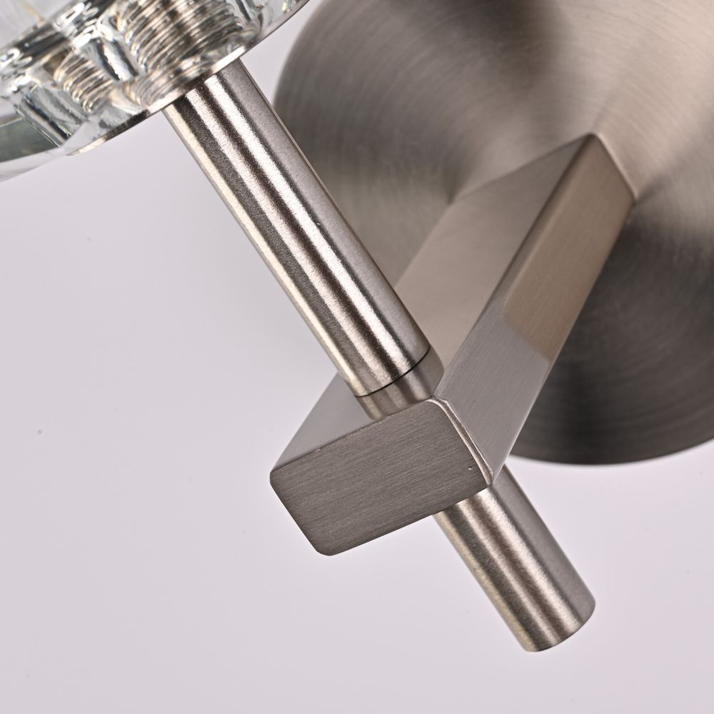 Бра Boule De Cristal Single Sconce Никель By Imperiumloft