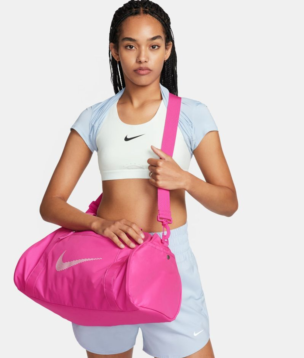 Сумка спортивная Nike Gym Club Duffel Bag - laser fuchsia/med soft pink