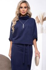 Платье "Антония" (темно-синее) П7725 LT Collection