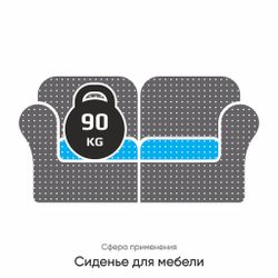 Поролон ST 3038, 200x100x1 см