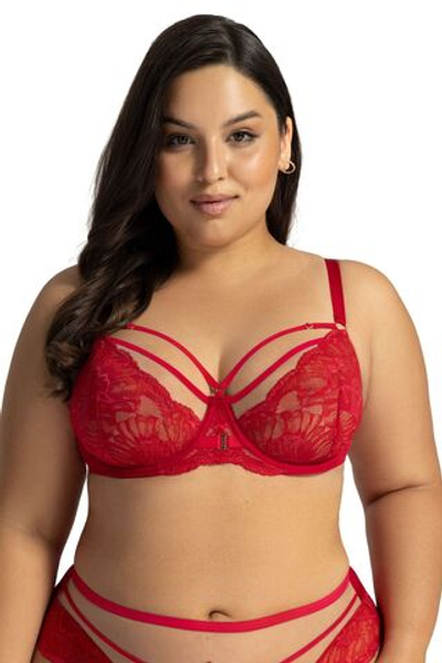 Бюстгальтер с мягкой чашкой и стрепами Venus (Размер: 65I) (Цвет: красный)