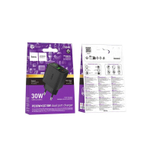 Сетевой адаптер питания HOCO CS84A PD 30W + QC3.0 Display (черный)