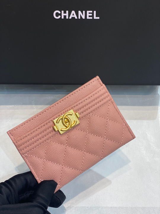 Chanel Boy Card Holder