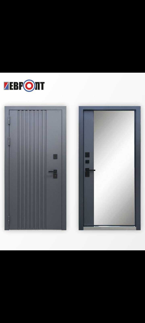 Дверь входная Ривер термо зеркало фацет