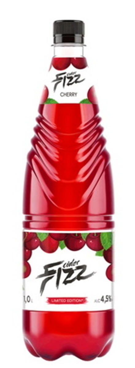 Сидр "FIZZ" Вишневый 1л. пэт Лидское пиво