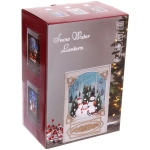 Сувенир с подсветкой «Книга сказок» 13.2*6.9*19.1 см (8 мелодий, USB + батарейки, подсветка, парящий снег), Белый