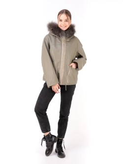 Куртка женская из натуральной кожи