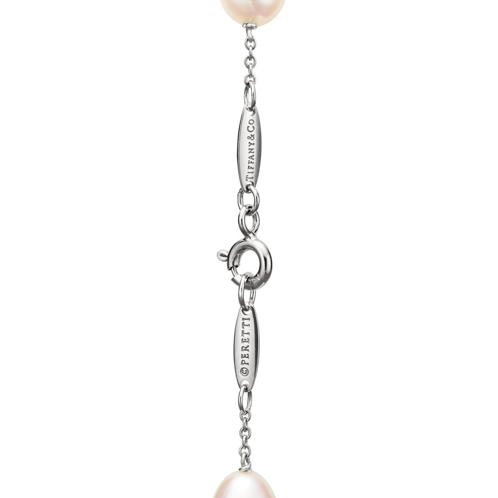Браслет из серебра и жемчуга, Tiffany. 💠 Единственный в наличии