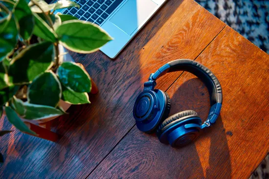 Наушники полноразмерные Audio-Technica ATH-M50xBT2 Deep Sea