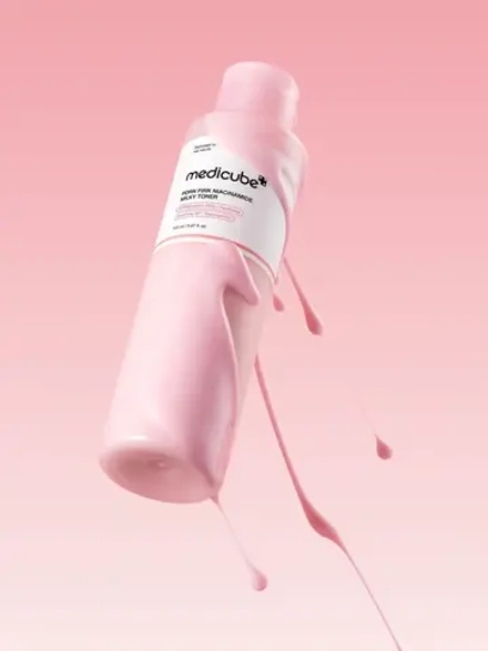 Medicube Молочный тонер с ПДРН и ниацинамидом PDRN Pink Niacinamide Milky Toner 150 мл
